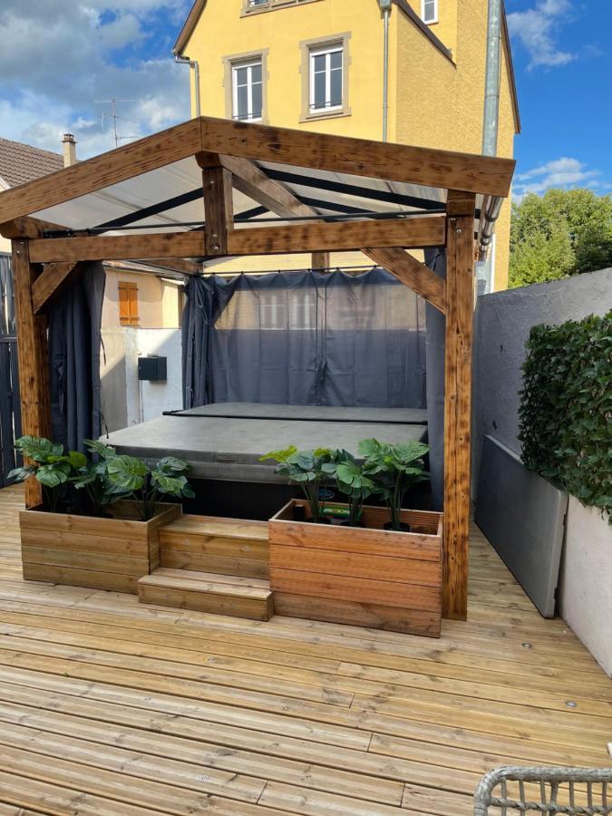 Maison Centre Ville Colmar Jacuzzi Jardin Et Climatisation Экстерьер фото